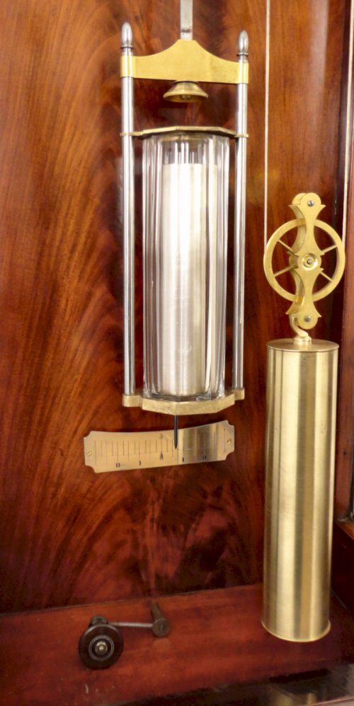 Antique Victorian Scottish Longcase Regulator Clock by Robert Stewart